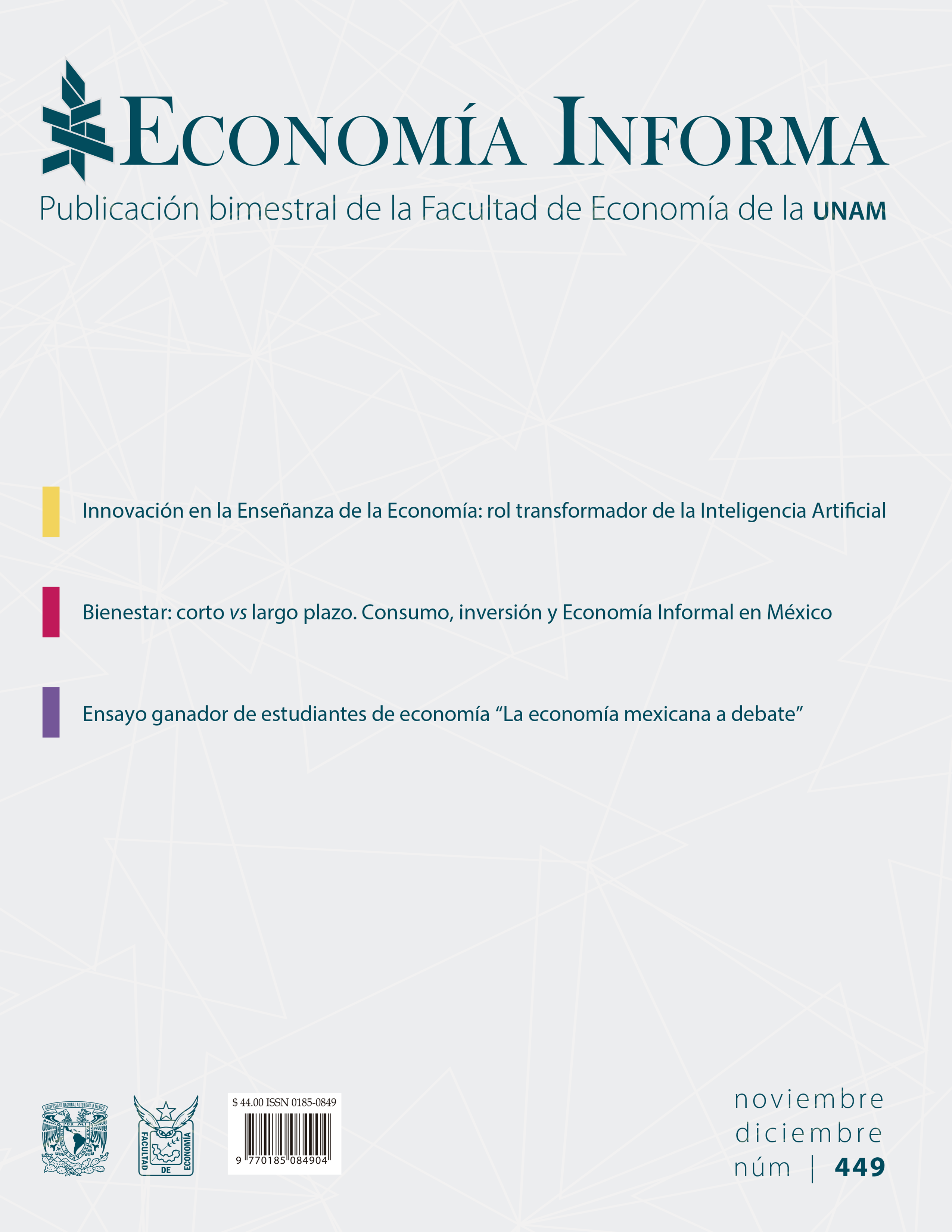 Revistas de la Facultad de Economía